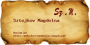 Sztojkov Magdolna névjegykártya